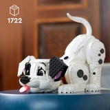LEGO Disney Cachorro de 101 Dálmatas, Juegos de construcción Juego de construcción, 18 año(s), Plástico, 1722 pieza(s), 2,41 kg