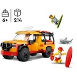 LEGO Furgoneta de Rescate del Socorrista, Juegos de construcción Juego de construcción, 6 año(s), Plástico, 214 pieza(s), 397 g