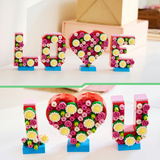 LEGO LOVE - 4 letras, Juegos de construcción 
