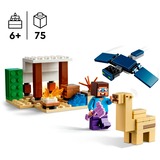 LEGO La Expedición de Steve al Desierto, Juegos de construcción Juego de construcción, 6 año(s), Plástico, 75 pieza(s), 111 g