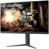 LG 32GS75QX-B pantalla para PC 80 cm (31.5") 2560 x 1440 Pixeles Quad HD Negro, Monitor de gaming gris, 80 cm (31.5"), 2560 x 1440 Pixeles, Quad HD, 1 ms, Negro
