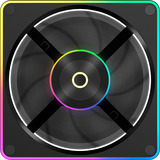 Ocypus Sigma F12 ARGB Ocypus, Ventilador negro