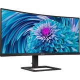 Philips E Line 346E2CUAE/00 pantalla para PC 86,4 cm (34") 3440 x 1440 Pixeles Wide Quad HD+ LCD Negro, Monitor LED negro, 86,4 cm (34"), 3440 x 1440 Pixeles, Wide Quad HD+, LCD, 4 ms, Negro