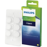 Philips Pastillas desengrasantes para cafeteras CA6704/10, Pastillas detergentes Descalcificador, Philips, 800 series, 1200 series, 2200 series, 3200 series, 4300 series, 4400 series, 5400 series, 5500..., 6 pieza(s), 70%, 100 g