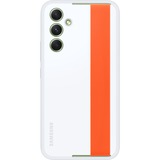 SAMSUNG Haze Grip Case, Funda para teléfono móvil blanco/Naranja