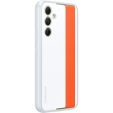SAMSUNG Haze Grip Case, Funda para teléfono móvil blanco/Naranja