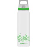 SIGG 8951.20, Botella de agua transparente/Verde claro