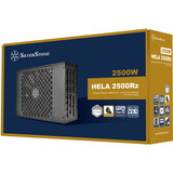 SilverStone HELA 2500R, Fuente de alimentación de PC negro