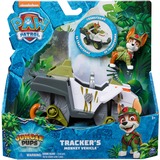 Spin Master PATRULLA CANINA - Pack Figura Tracker Jungle Pups y Vehículo Mono Lanza Proyectiles - Patrulla Canina Juguetes - 6067762 - Juguetes Niños 3 años + - Regalo Niño 3 años +, Vehículo de juguete PAW Patrol PATRULLA CANINA - Pack Figura Tracker Jungle Pups y Vehículo Mono Lanza Proyectiles - Patrulla Canina Juguetes - 6067762 - Juguetes Niños 3 años + - Regalo Niño 3 años +, Camión, PAW Patrol, 3 año(s), Plástico, Verde, Gris, Blanco