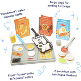 Spin Master - WATER WOW! Set de Juego de Cocina: Juego de Comida de Juguete que Cambia de Color, 27 Piezas - 6074893 - Manualidades Niños - Regalo Niño 3 años + - Accesorios Cocinita Infantil 27 Piezas - 6074893 - Manualidades Niños - Regalo Niño 3 años + - Accesorios Cocinita Infantil, 3 año(s)