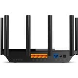 TP-Link Archer AX73 router inalámbrico Gigabit Ethernet Doble banda (2,4 GHz / 5 GHz) Negro Wi-Fi 6 (802.11ax), Doble banda (2,4 GHz / 5 GHz), Ethernet, Negro, Enrutador portátil