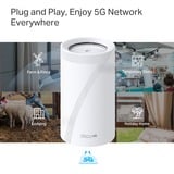 TP-Link Deco BE65-5G(1-pack) 5G BE9300 Mesh Wi-Fi 7, Router 