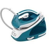 Tefal Express Easy SV6131 2200 W 1,7 L Blanco, Azul, Estación de planchado a vapor blanco/Turquesa, 2200 W, 230 g/min, 5,8 bar, 1,7 L, 360 g/min, Blanco, Azul