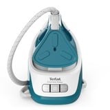 Tefal Express Easy SV6131 2200 W 1,7 L Blanco, Azul, Estación de planchado a vapor blanco/Turquesa, 2200 W, 230 g/min, 5,8 bar, 1,7 L, 360 g/min, Blanco, Azul