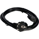 Zebra 112120 Negro 1,8 m C13 acoplador CEE7/4, Cable negro, 1,8 m, C13 acoplador, CEE7/4