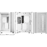 be quiet! LIGHT BASE 600 DX White Midi Tower Blanco, Cajas de torre blanco, Midi Tower, PC, Blanco, ATX, micro ATX, Mini-ATX, Acrilonitrilo butadieno estireno (ABS), Vidrio, Acero, Juego