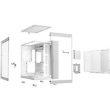 be quiet! LIGHT BASE 600 DX White Midi Tower Blanco, Cajas de torre blanco, Midi Tower, PC, Blanco, ATX, micro ATX, Mini-ATX, Acrilonitrilo butadieno estireno (ABS), Vidrio, Acero, Juego