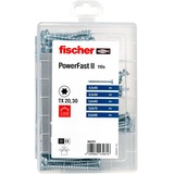 fischer Meisterbox PowerFast II cabeza redonda VG TX, Juego de tornillos 