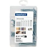 fischer Meisterbox PowerFast II cabeza redonda VG TX, Juego de tornillos 