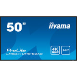 iiyama LH5041UHS-B2AG, Pantalla de gran formato negro brillante