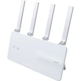 ASUS EBR63 – Expert WiFi router inalámbrico Gigabit Ethernet Doble banda (2,4 GHz / 5 GHz) Blanco, Enrutador de malla blanco, Wi-Fi 6 (802.11ax), Doble banda (2,4 GHz / 5 GHz), Ethernet, Blanco, Router de sobremesa