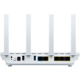 ASUS EBR63 – Expert WiFi router inalámbrico Gigabit Ethernet Doble banda (2,4 GHz / 5 GHz) Blanco, Enrutador de malla blanco, Wi-Fi 6 (802.11ax), Doble banda (2,4 GHz / 5 GHz), Ethernet, Blanco, Router de sobremesa