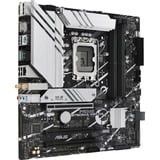 ASUS PRIME B760M-A WIFI D4 Intel B760 LGA 1700 micro ATX, Placa base negro/Plateado, Intel, LGA 1700, Intel® Celeron®, Intel® Core™ i3, Intel® Core™ i5, Intel® Core™ i7, Intel® Core™ i9,..., LGA 1700, DDR4-SDRAM, 128 GB