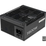 ASUS Pro WS 1600W Platinum, Fuente de alimentación de PC negro