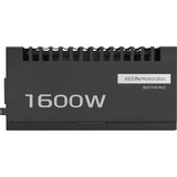 ASUS Pro WS 1600W Platinum, Fuente de alimentación de PC negro