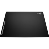 ASUS ROG Moonstone Ace L Alfombrilla de ratón para juegos Negro, Almohadilla de ratón para juegos negro, Negro, Estampado, Silicona, Vidrio templado, Base antiderrapante, Alfombrilla de ratón para juegos