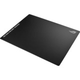 ASUS ROG Moonstone Ace L Alfombrilla de ratón para juegos Negro, Almohadilla de ratón para juegos negro, Negro, Estampado, Silicona, Vidrio templado, Base antiderrapante, Alfombrilla de ratón para juegos