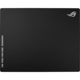 ASUS ROG Moonstone Ace L Alfombrilla de ratón para juegos Negro, Almohadilla de ratón para juegos negro, Negro, Estampado, Silicona, Vidrio templado, Base antiderrapante, Alfombrilla de ratón para juegos