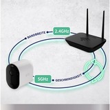 Arlo Pro 5 Spotlight, Cámara de vigilancia blanco/Negro