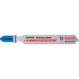 Bosch Expert T118 EHM Hoja de sierra de vaivén Carburo 3 pieza(s) Hoja de sierra de vaivén, Hoja de acero inoxidable (delgada), Carburo, Acero inoxidable, 1,4 mm, 5 mm