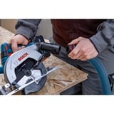Bosch GKS 18V-57-2 L PROFESSIONAL 16,5 cm Negro, Azul, Plata 5000 RPM, Sierra circular azul/Negro, Madera, Negro, Azul, Plata, Sin escobillas, 16,5 cm, 5000 RPM, 5,7 cm