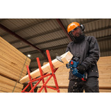 Bosch Sierra de poda a batería GKE 18V-20 Professional solo, 18 Voltios, Motosierra azul