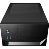 Chieftec CI-02B-OP carcasa de ordenador Cubo Negro, Caja cubo negro, Cubo, PC, Negro, micro ATX, Mini-ITX, SPCC, Hogar / Oficina