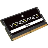 Corsair Vengeance CMSX16GX5M1A4800C40 módulo de memoria 16 GB 1 x 16 GB DDR5 4800 MHz, Memoria RAM negro, 16 GB, 1 x 16 GB, DDR5, 4800 MHz, 262-pin SO-DIMM