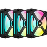 Corsair iCUE LINK QX120 RGB ventilador PWM de 120 mm negro