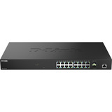 D-Link DMS-1250-18/E switch Gestionado L2 2.5G Ethernet (100/1000/2500) Negro, Interruptor/Conmutador negro, Gestionado, L2, 2.5G Ethernet (100/1000/2500), Montaje en rack