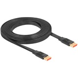 DeLOCK Cable plano DisplayPort 8K 60Hz negro