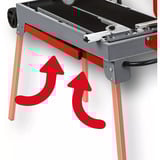 EINHELL Cortadora radial de azulejos TE-TC 620/1 U, Cortador de azulejos rojo/Gris