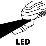 EINHELL Multiherramienta TE-MG 350 EQ, Herramienta multifunción rojo/Negro