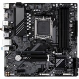 GIGABYTE B650M D3HP AX Placa base - AMD Ryzen serie 9000, VRM de 5+2+2 fases, hasta 8000 MHz DDR5 (OC), 2xPCIe 4.0 M.2, WIFI 6E, LAN 2,5 GbE, USB 3.2 Gen 1 VRM de 5+2+2 fases, hasta 8000 MHz DDR5 (OC), 2xPCIe 4.0 M.2, WIFI 6E, LAN 2,5 GbE, USB 3.2 Gen 1, AMD, Zócalo AM5, AMD Ryzen 7000 Series, AMD Ryzen 8000 Series, AMD Ryzen 9000 Series, Zócalo AM5, DDR5-SDRAM, 256 GB