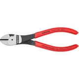 KNIPEX 74 01 160 alicate Alicates de corte diagonal rojo, Alicates de corte diagonal, Acero cromo vanadio, De plástico, Rojo, 16 cm, 178 g