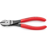 KNIPEX 74 01 160 alicate Alicates de corte diagonal rojo, Alicates de corte diagonal, Acero cromo vanadio, De plástico, Rojo, 16 cm, 178 g