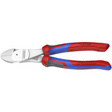 KNIPEX 74 05 200, Alicates de corte rojo/Azul