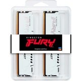 Kingston FURY FURY Beast 32GB 6000MT/s DDR5 CL30 DIMM (Kit of 2) White EXPO, Memoria RAM blanco, 32 GB, 2 x 16 GB, DDR5, 288-pin DIMM, Blanco