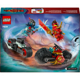 LEGO Carrera Relámpago en Moto de Kai, Juegos de construcción Juego de construcción, 6 año(s), Plástico, 79 pieza(s), 139 g