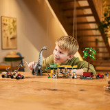 LEGO Jurassic World Misión de Seguimiento: Raptor y Titanosaurus, Juegos de construcción Juego de construcción, 7 año(s), Plástico, 582 pieza(s), 1,05 kg
